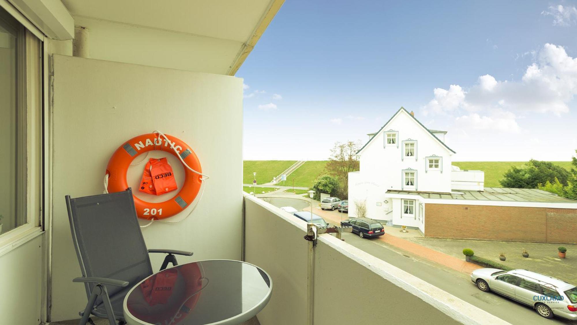 Urlaub mit Seesicht Haus Nautic Whg. 201 Cuxhaven Exterior foto