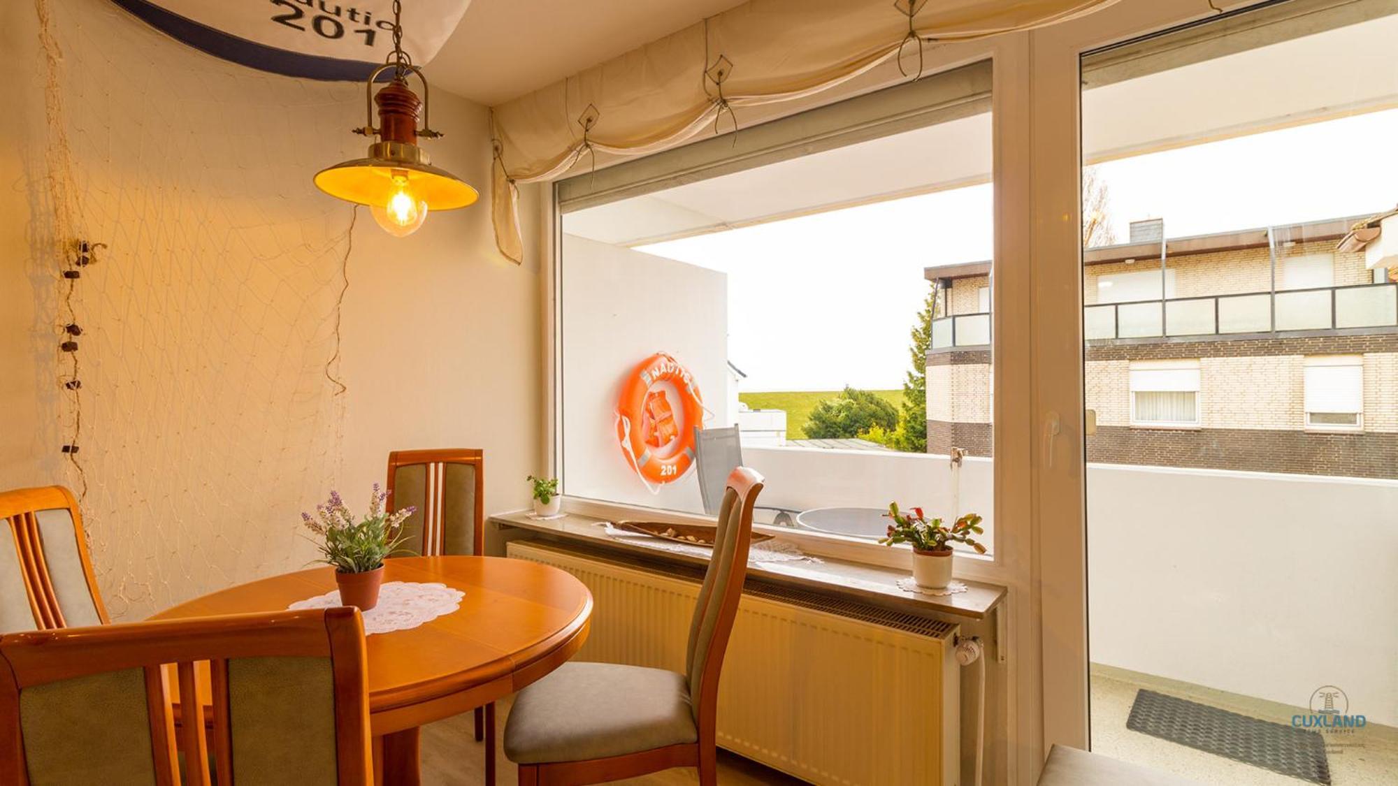 Urlaub mit Seesicht Haus Nautic Whg. 201 Cuxhaven Exterior foto